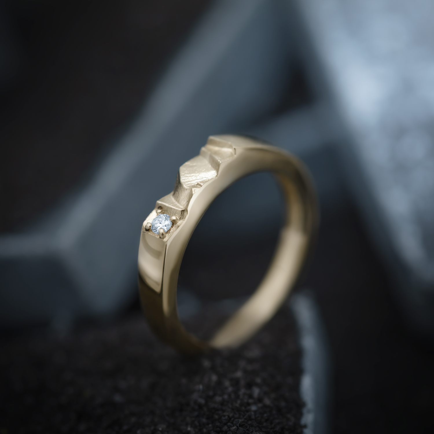 Ladies Plain Gold Rings | Royal Dubai Jewellers